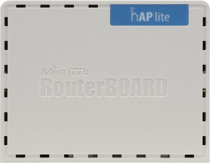 MikroTik <RB941-2nD> RouterBOARD hAP Lite (3UTP 100Mbps, 1WAN, 802.11b/g/n, 1.5dBi)