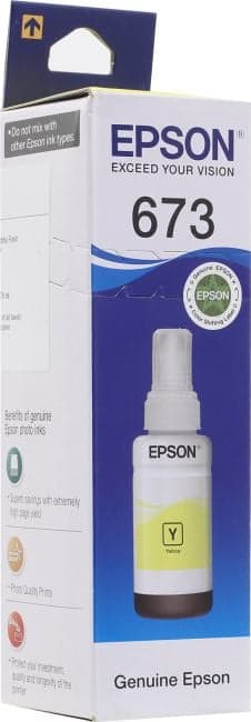 Чернила Epson T6734 Yellow для EPS Inkjet Photo L800