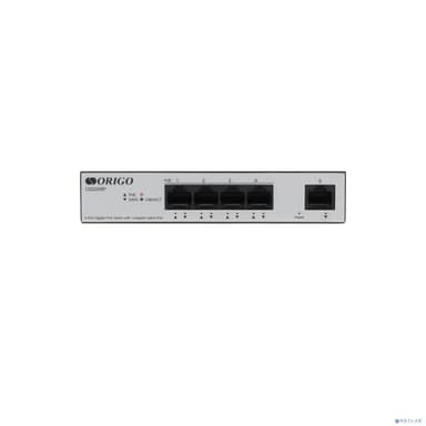 Origo OS2205P/60W/A1A Unmanaged Switch 4x1000Base-T PoE, 1x1000Base-T, PoE Budget 60W, Long-range PoE up to 250m,