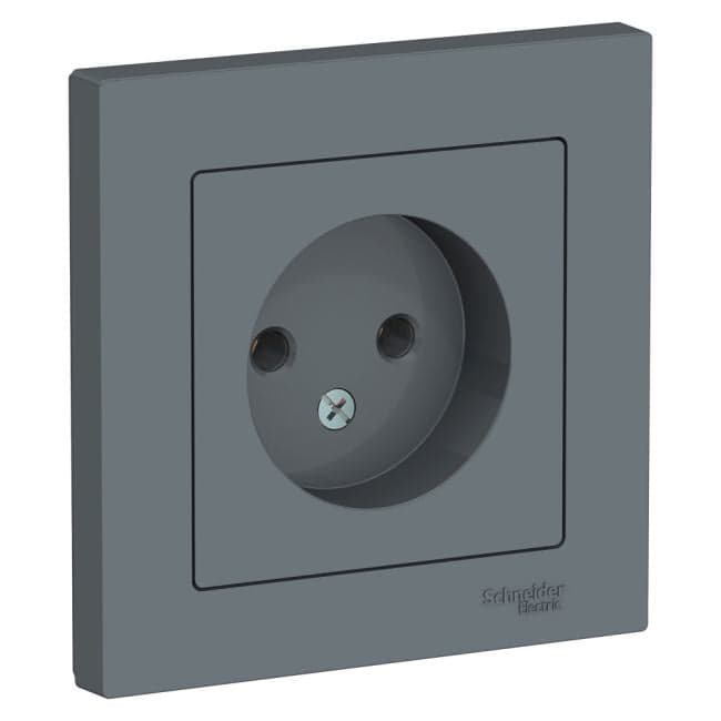 Systeme Electric AtlasDesign Грифель Розетка б/з, 16А, в сборе