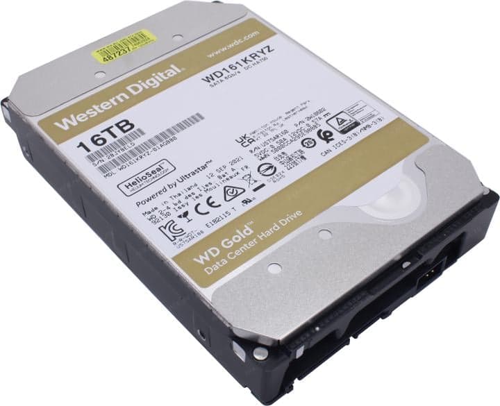 HDD 16 Tb SATA 6Gb/s Western Digital Gold <WD161KRYZ> 3.5" 7200rpm 512Mb