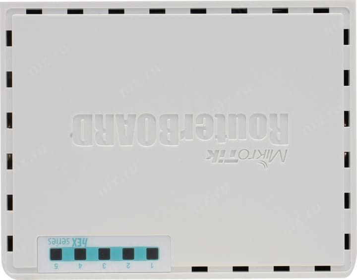 MikroTik <RB750r2> RouterBOARD hEX Lite (4UTP 100Mbps, 1WAN)