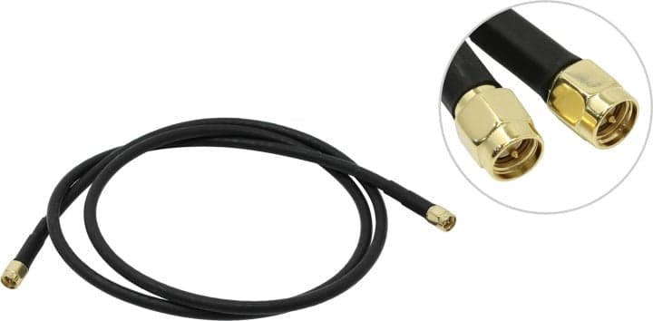 MikroTik <SMASMA> антенный кабель SMA (male)->SMA (male)