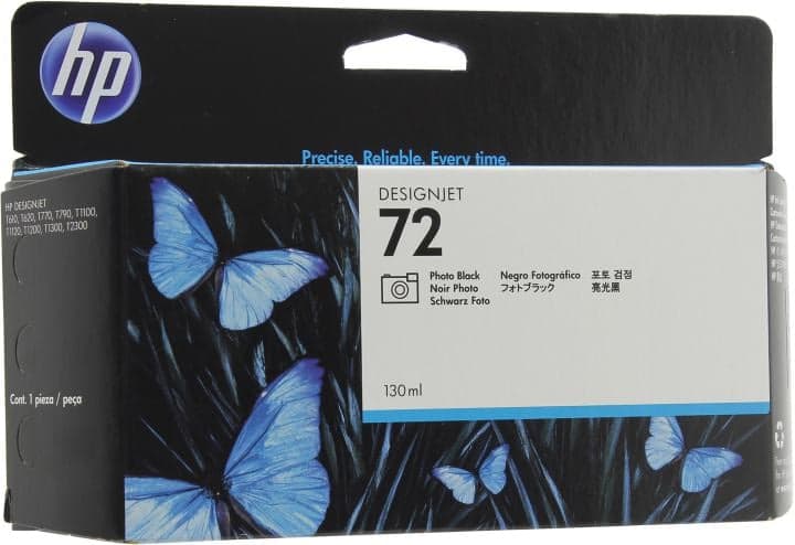 Картридж HP C9370A (№72) Photo Black для HP DesignJet T610, T1100 130ml