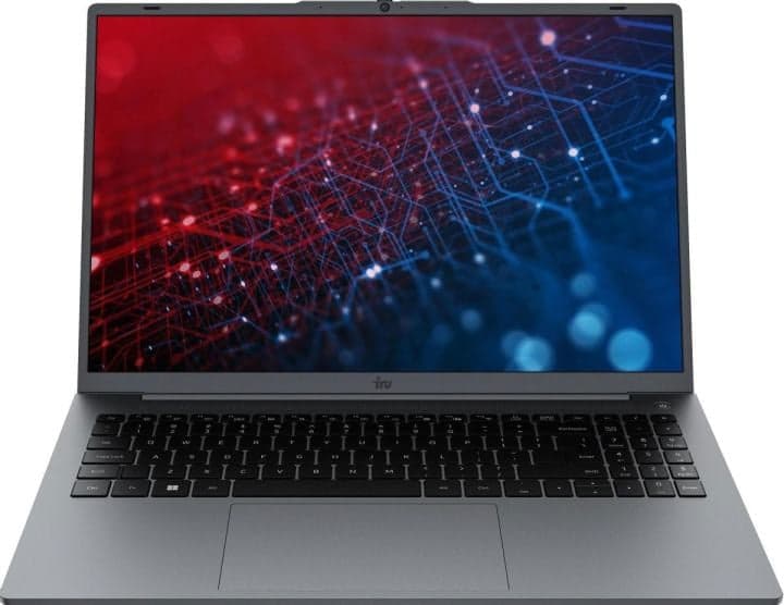 Ноутбук IRU Tactio 16ALB Core i5 1235U 16Gb SSD512Gb Intel UHD Graphics 16" IPS FHD (1920x1080) Windows 11 Pro grey WiF