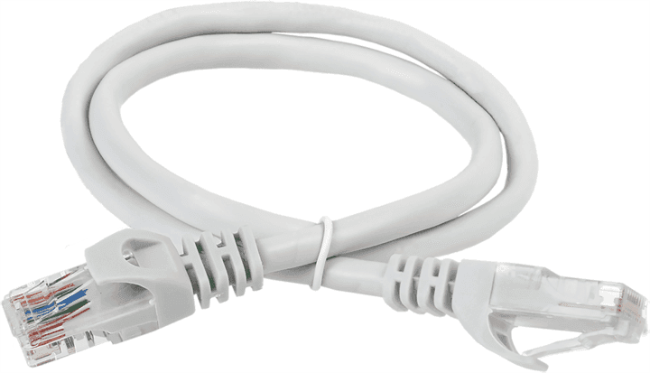 PC01-C5EUL-2M ITK Коммутационный шнур (патч-корд), кат.5Е UTP, LSZH, 2м, серый