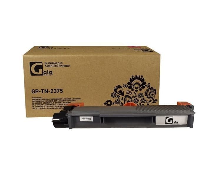 Картридж GalaPrint TN-2375 для Brother HL-2300/40/60/65/2500/20/40/60/2700/20/40
