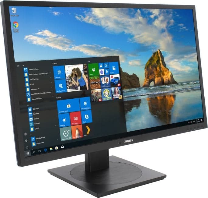 31.5" ЖК монитор PHILIPS 325B1L/00 с поворотом экрана (LCD, 2560x1440, HDMI, DP, USB3.2 Hub)