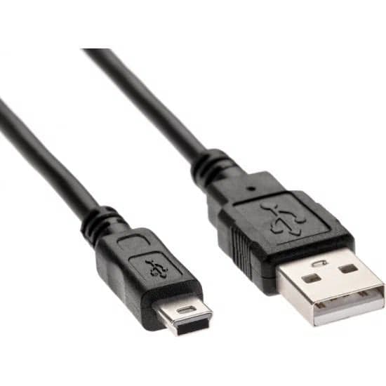 Telecom TC6911BK-3.0M Кабель/ Кабель USB 2.0 A-->mini-B 5P (3,0м) чёрный, Telecom <TC6911BK-3.0M>