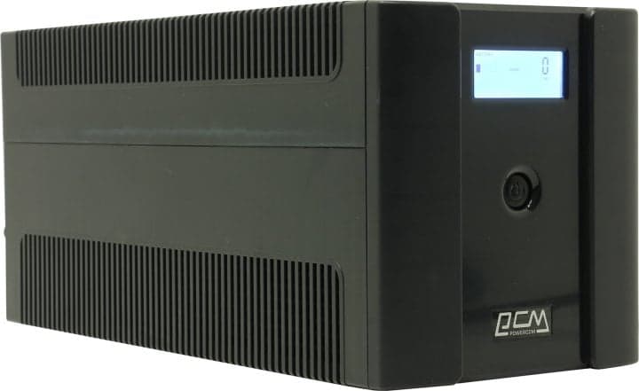 UPS 1025VA PowerCom Raptor <RPT-1025AP LCD EURO> +USB+защита телефонной линии/RJ45