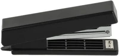 Степлер ручной Kw-Trio 5280BLCK N10 (10листов) встроенный антистеплер черный 50скоб металл/пластик