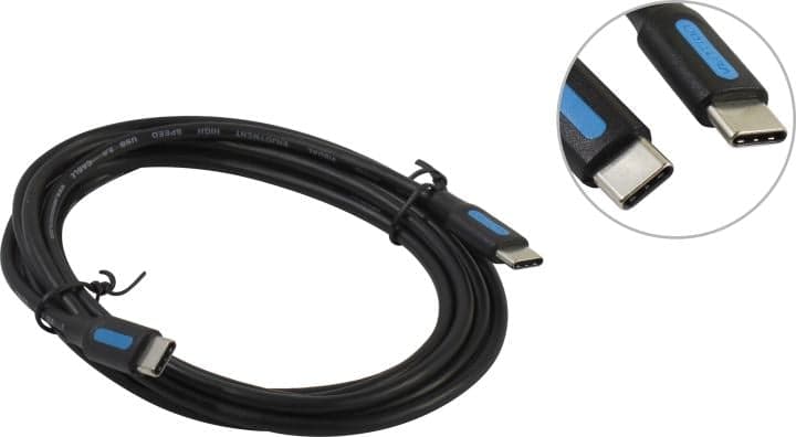 Vention <COSBH> Кабель USB 2.0 USB-C-->USB-C 2м