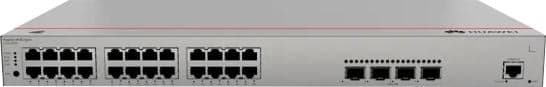 98012523 HUAWEI S310S-24P4J (L2+, 24*10/100/1000BASE-T ports (400 W PoE+), 4*2.5GE SFP ports, built-in AC power)
