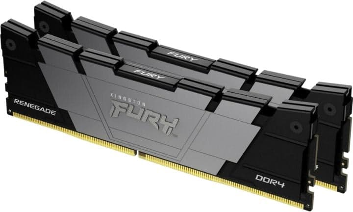 Kingston KF446C19RB2K2/16 16GB 4600MHz DDR4 CL19 DIMM (Kit of 2) FURY Renegade Black