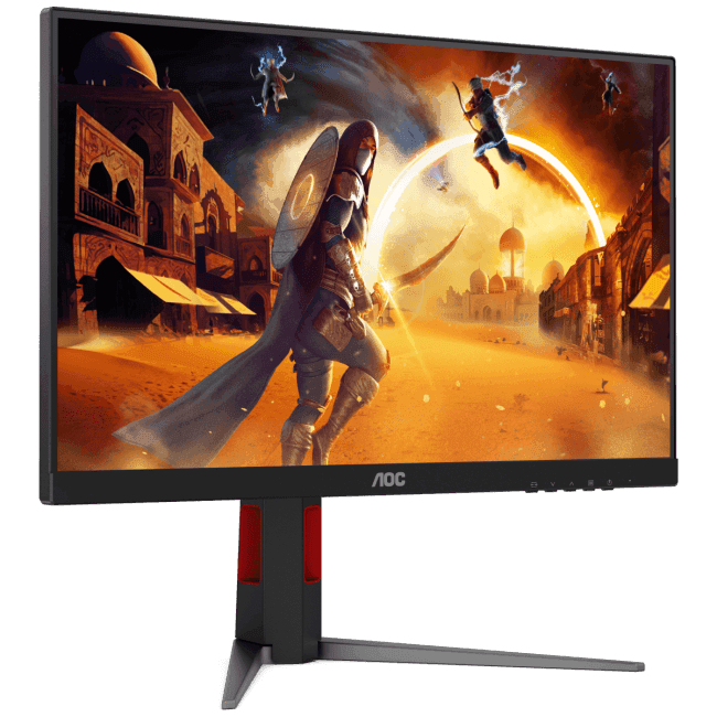 23.8 AOC 24G4H Black (IPS, 1920x1080, 200Hz, 0.3 ms, 178°/178°, 300 cd/m, 1000:1, +HDMI 2.0, +DisplayPort 1.4)
