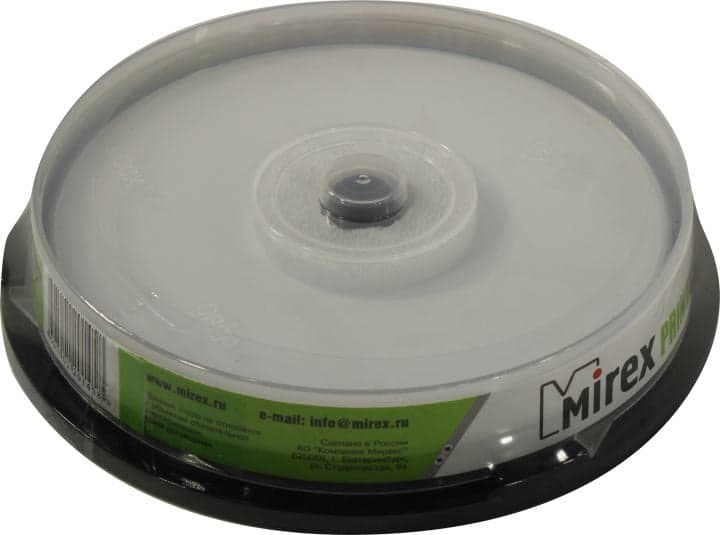 Диск CD-R Mirex 700MB 52x Maximum Cake Box (50 шт.)