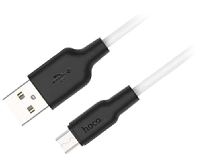 Hoco X21 <071389> Кабель USB AM --> micro-B 1м