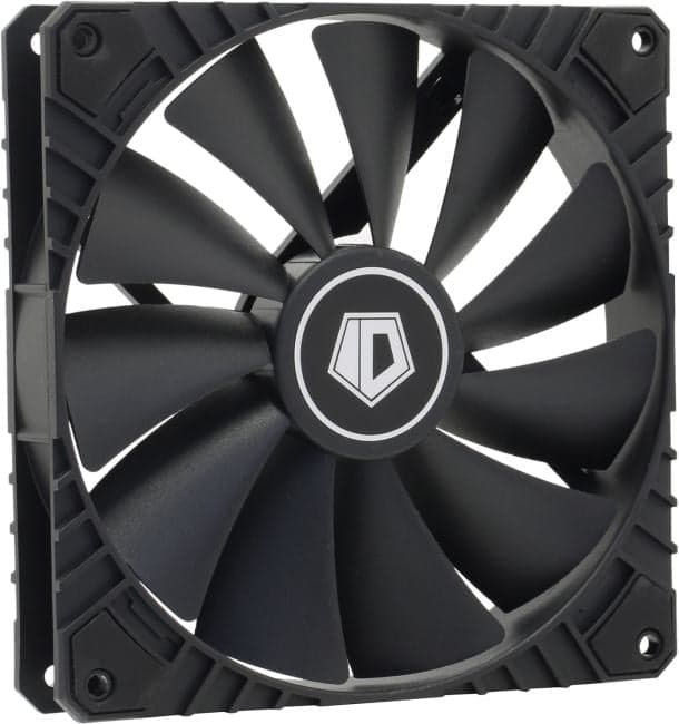 ID-Cooling <ID-FAN-WF-14025-XT-BLACK> (4пин, 140x140x25мм, 16.8-32.6дБ, 800-1600 об/мин)