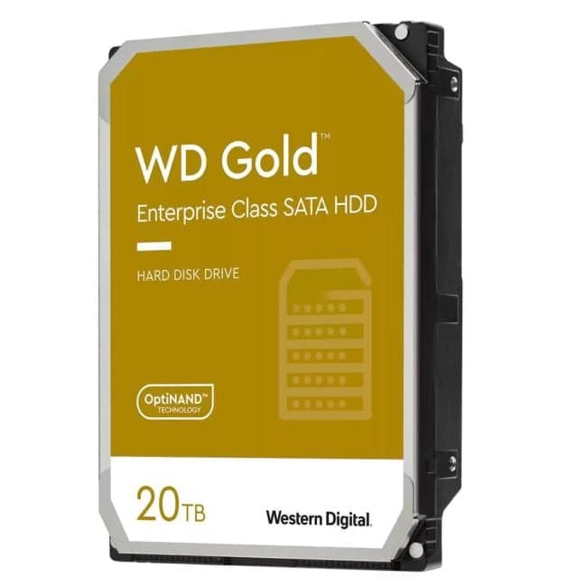 HDD 20 Tb SATA 6Gb/s Western Digital Gold <WD202KRYZ> 3.5"