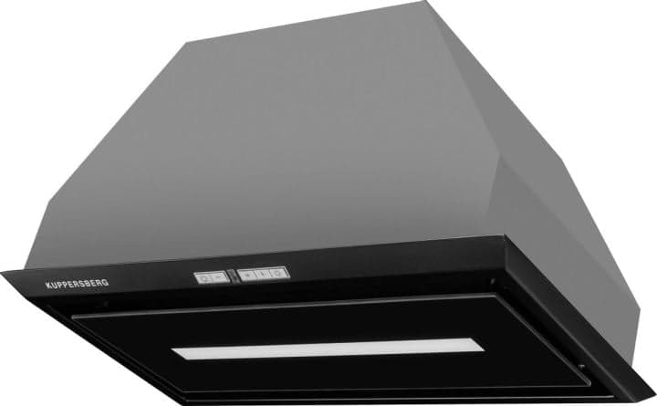 Kuppersberg INTRO 60 BLACK Встраиваемая ширина 54 см, отвод воздуха/рециркуляция, 1000 м3/ч