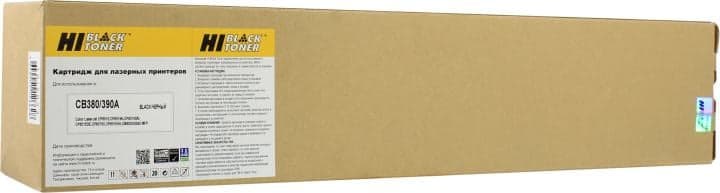 Картридж Hi-Black CB380A/CB390A Black для HP Color LJ CP6015X/6015XH/6015DE