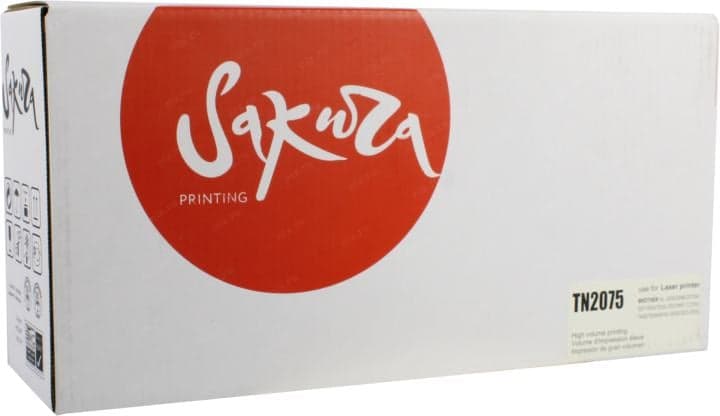 Картридж SAKURA TN2075 для Brother HL-2030/2040/2070, DCP-7010/7025, MFC-7420/7820