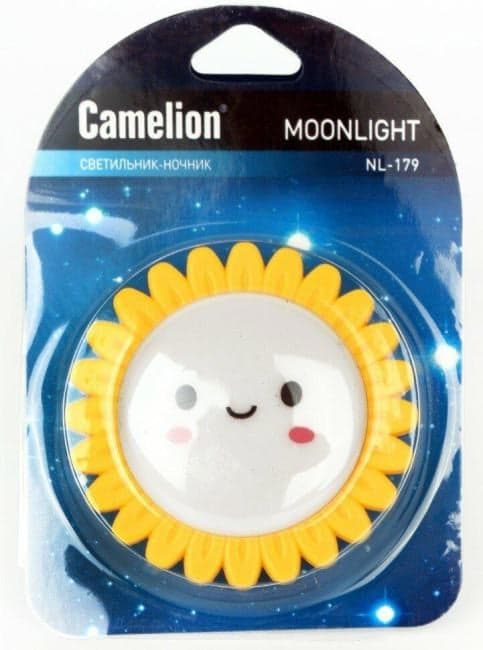 CAMELION NL-179 (LED ночник с выключателем "Солнышко")