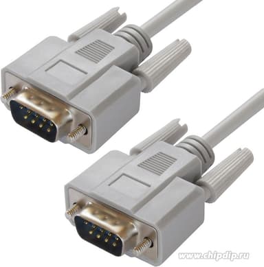 COM (DB9F - DB9F) 1.8 м Greenconnect Кабель (GCR-DB902)