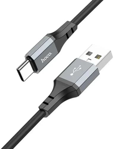 Hoco X86, USB Type-C (m) - USB (m), 1м, 3A, черный x86 type-c