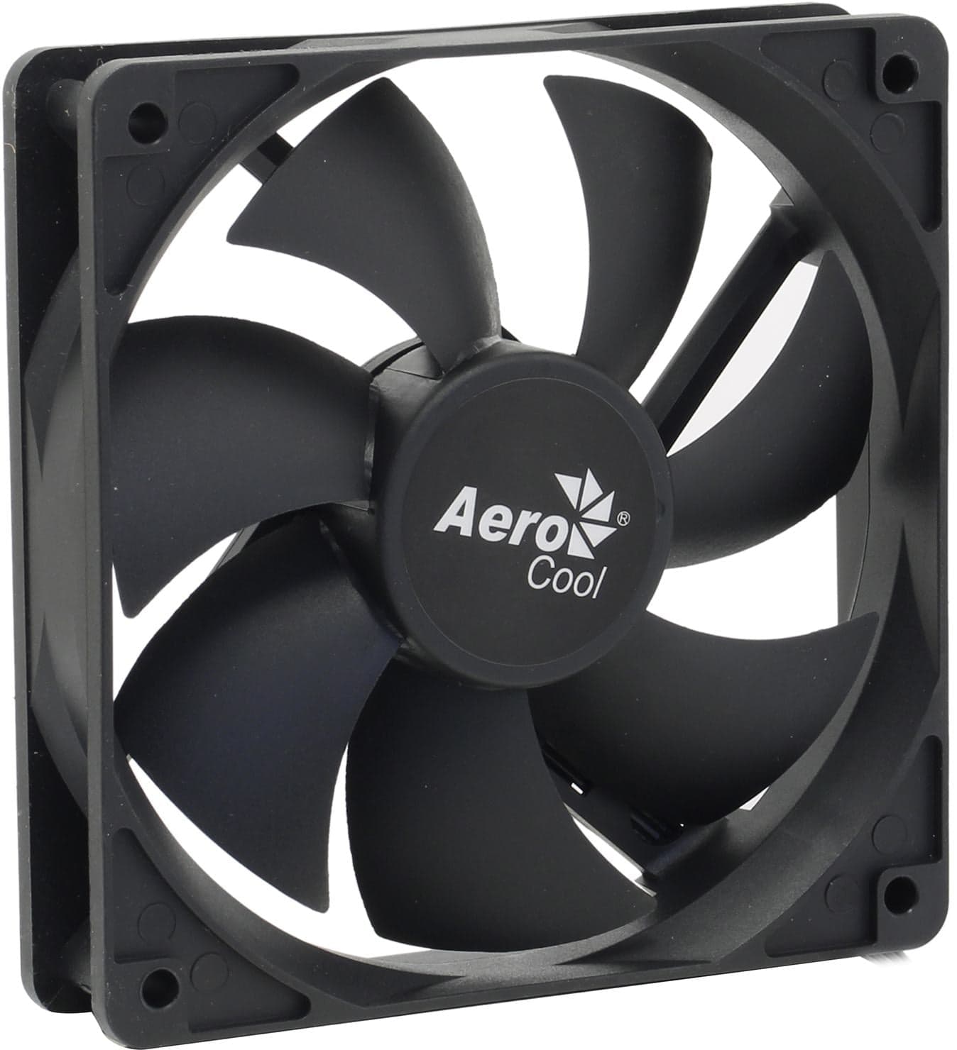 120mm Aerocool Force 12 PWM Black (4пин, 120x120x25мм, 18.2-27.5дБ, 500-1500 об/мин)