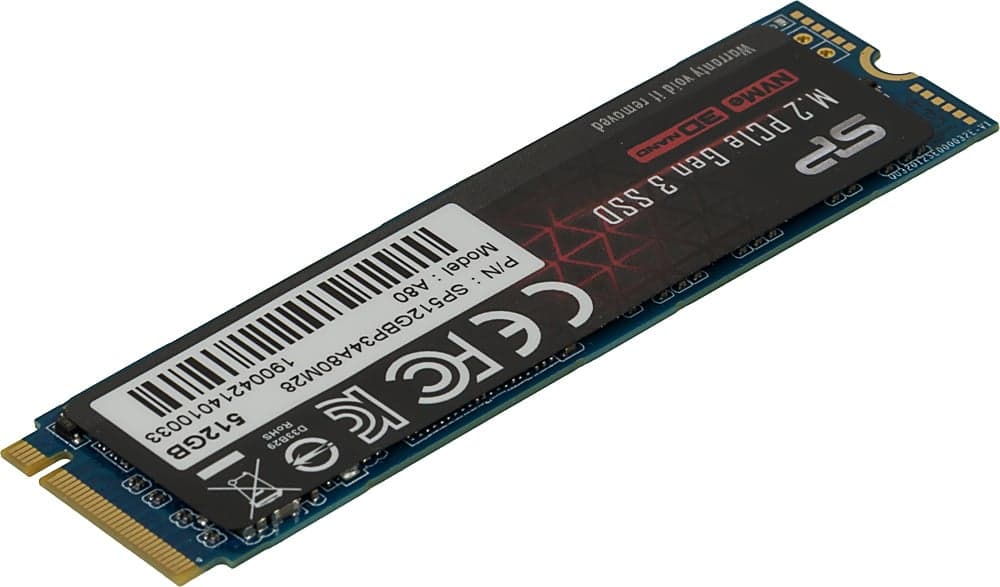 Накопитель SSD Silicon Power PCIe 3.0 x4 512GB SP512GBP34A80M28 M-Series M.2 2280