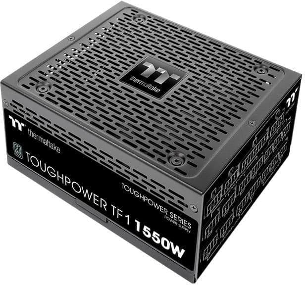 Блок питания Thermaltake ATX 1550W Toughpower Grand TF1 80+ titanium 24pin APFC 140mm fan color 16xSATA Cab Manag RTL