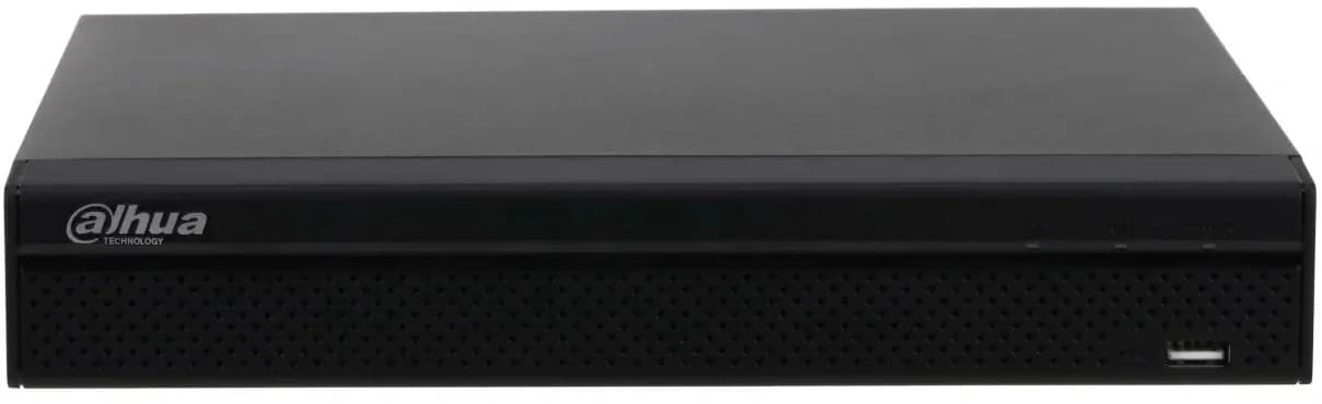 DAHUA DHI-NVR1104HS-S3/H 4-канальный IP-видеорегистратор 4K и H.265+, входящий поток до 80Мбит/с, 1 SATA III до 8Тбайт