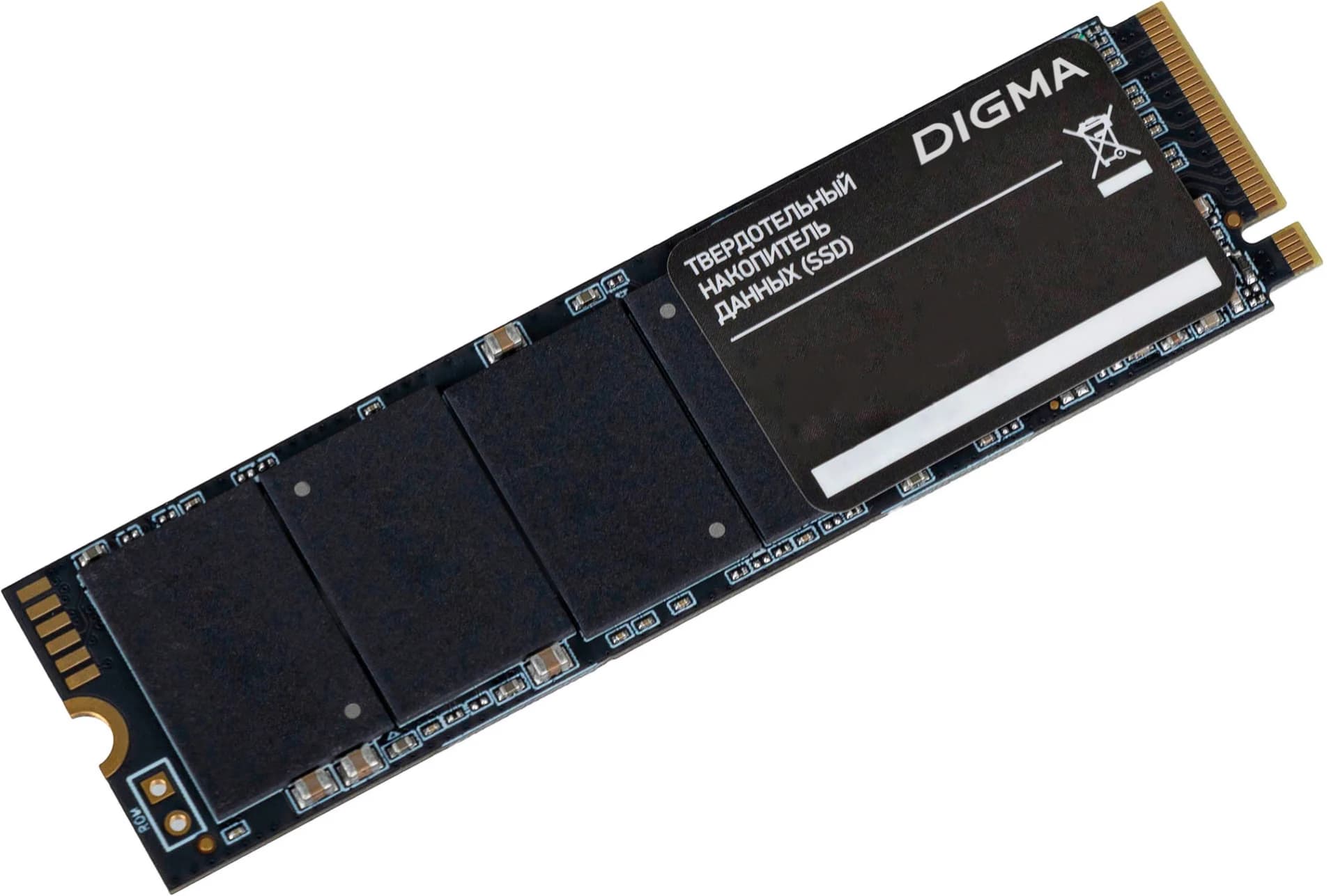 Накопитель SSD Digma PCI-E 4.0 x4 2Tb DGST4002TP83T Top P8 M.2 2280