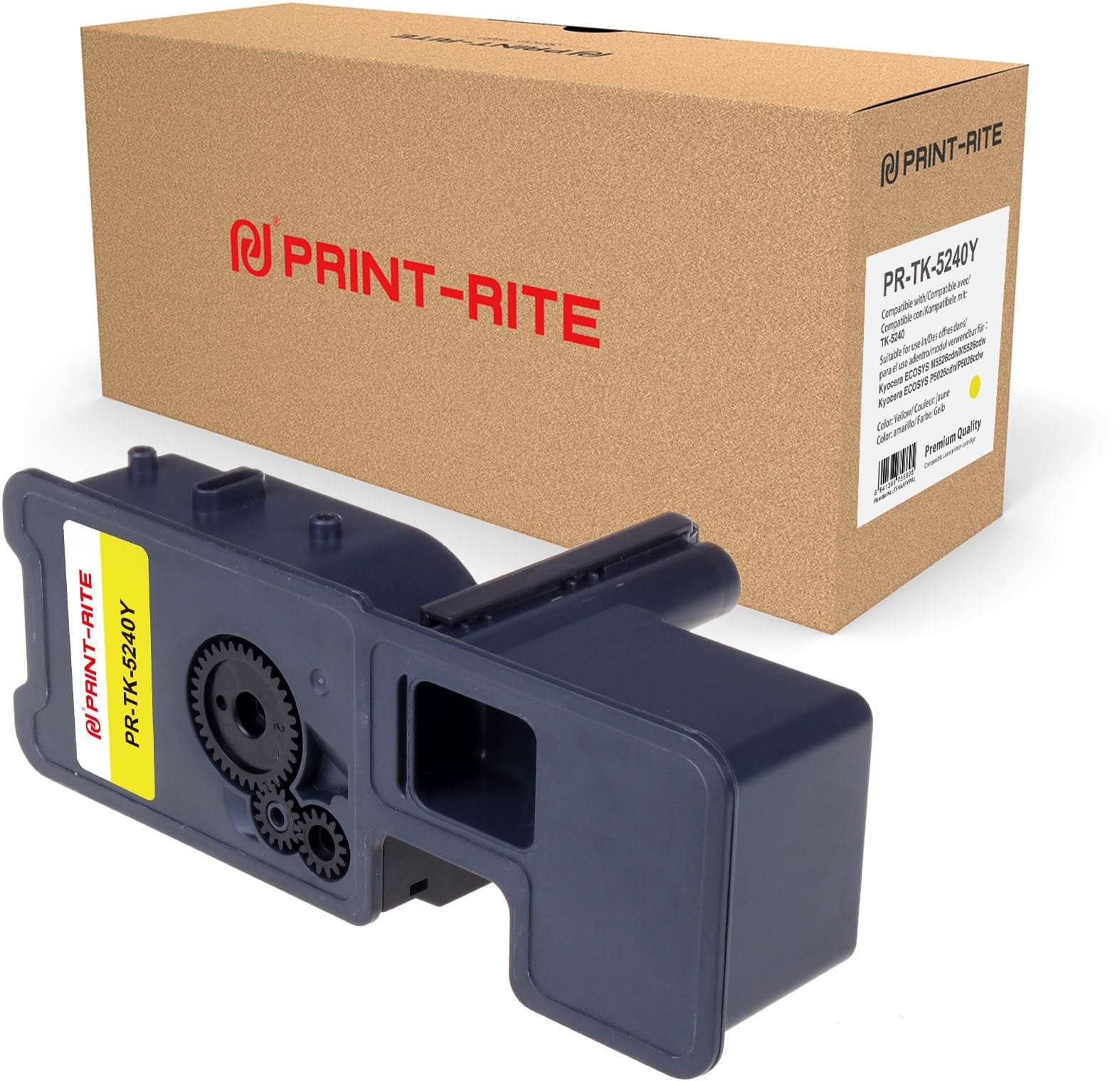 Картридж лазерный Print-Rite TFKAAFYPRJ PR-TK-5240Y TK-5240Y желтый (3000 стр.) для Kyocera Ecosys M5526cdn/M5526cdw/P5026cdn/P5026cdw