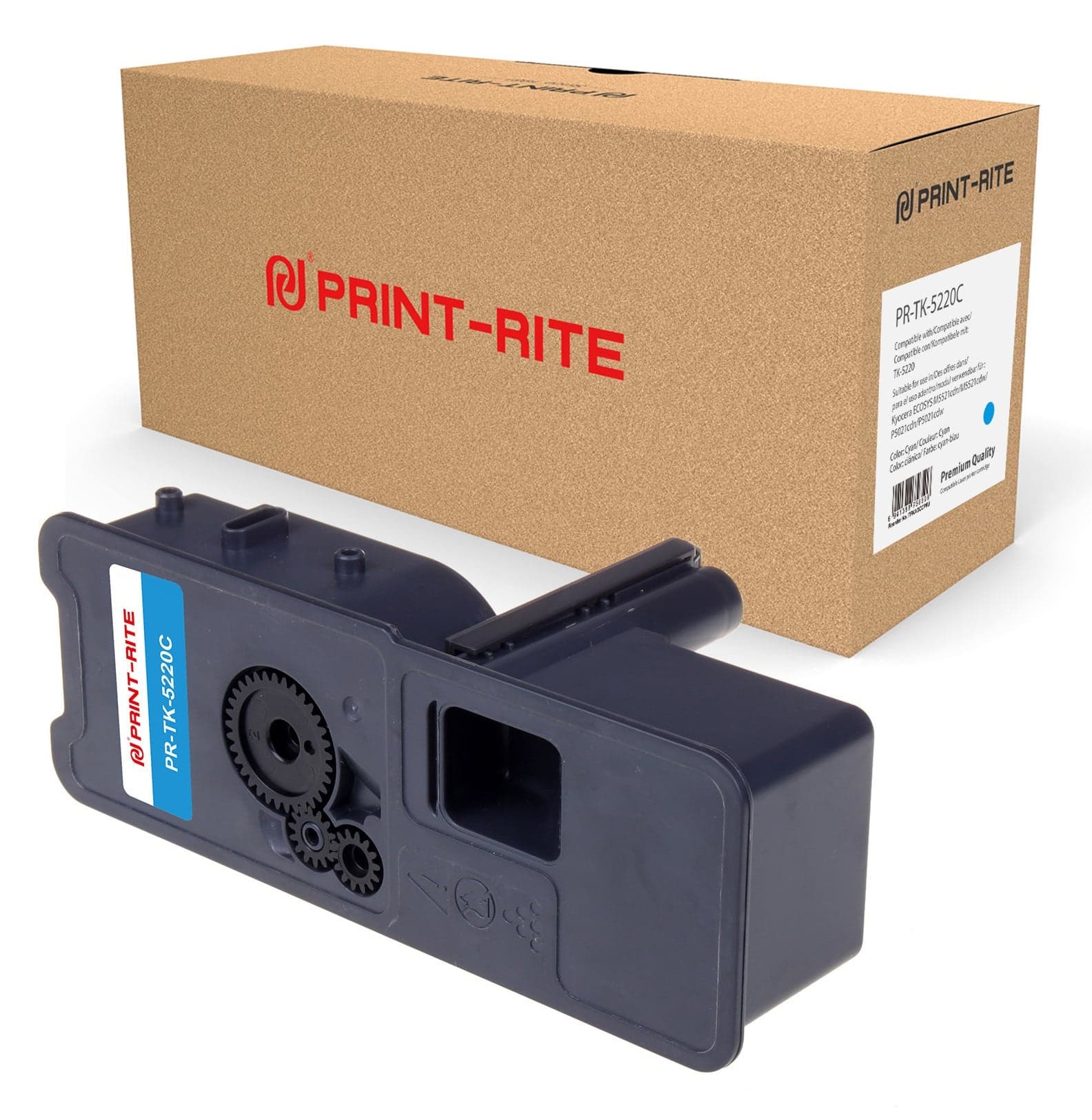 Картридж лазерный Print-Rite TFKADCCPRJ PR-TK-5220C TK-5220C голубой (1200 стр.) для Kyocera Ecosys M5521cdn/M5521cdw/P5021cdn/P5021cdw