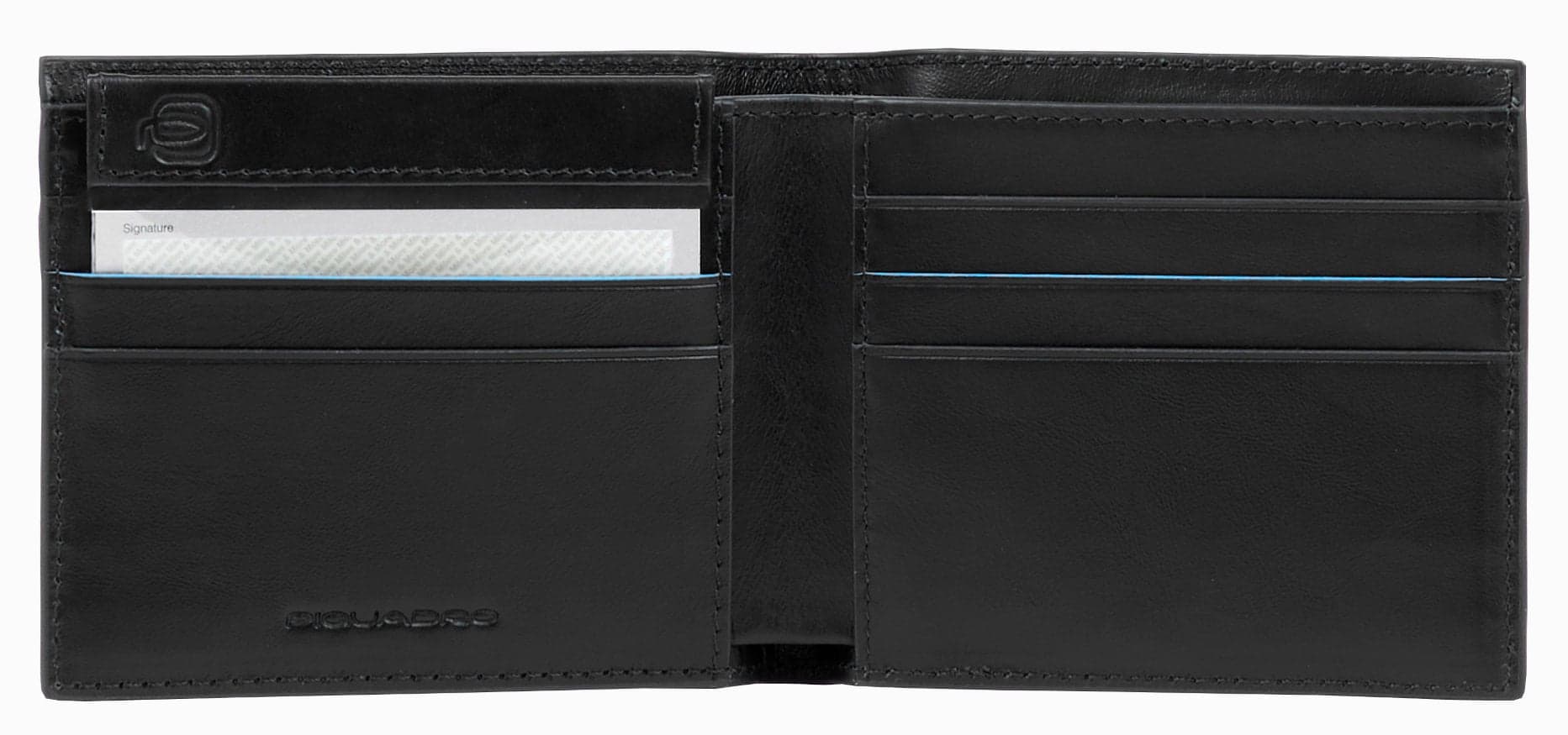 Кошелек мужской Piquadro Blue Square Revamp PU3891B2VR/N черный натур.кожа
