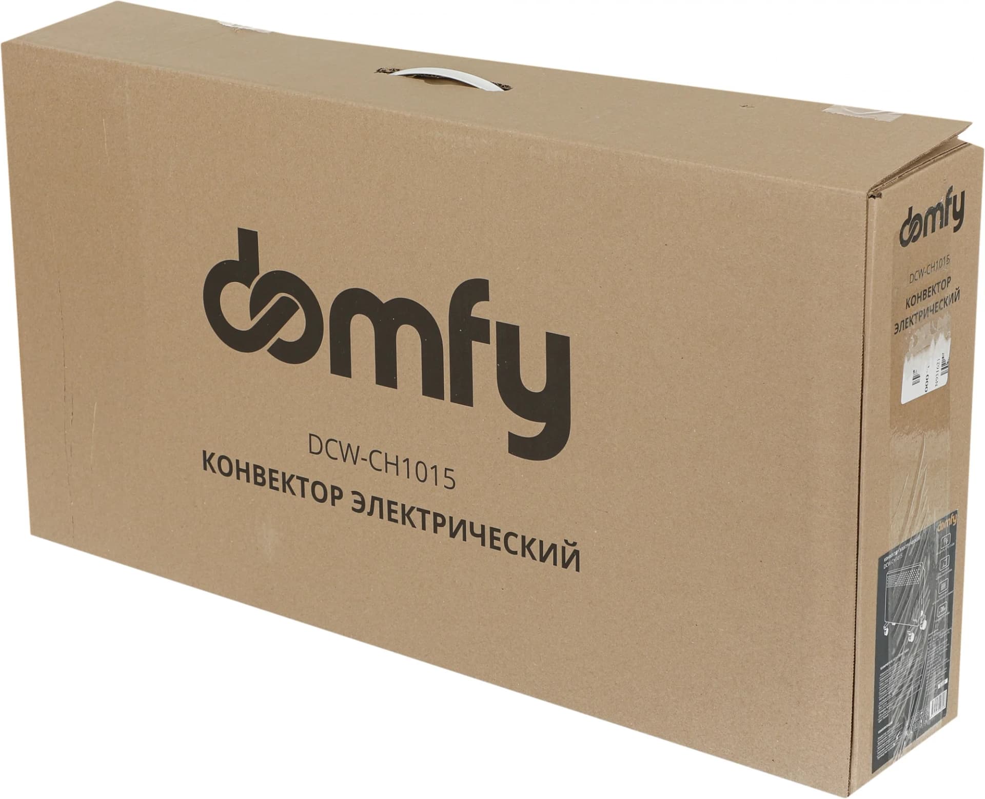 Конвектор электрический Domfy DCW-CH1015 белый, 1500 Вт, 20 м2, термостат