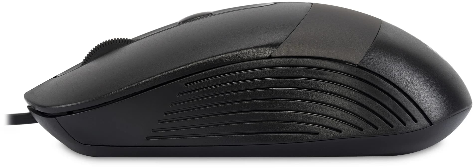 Мышь проводная Oklick 310M черный/серый, 2400 dpi, USB, кнопки - 4