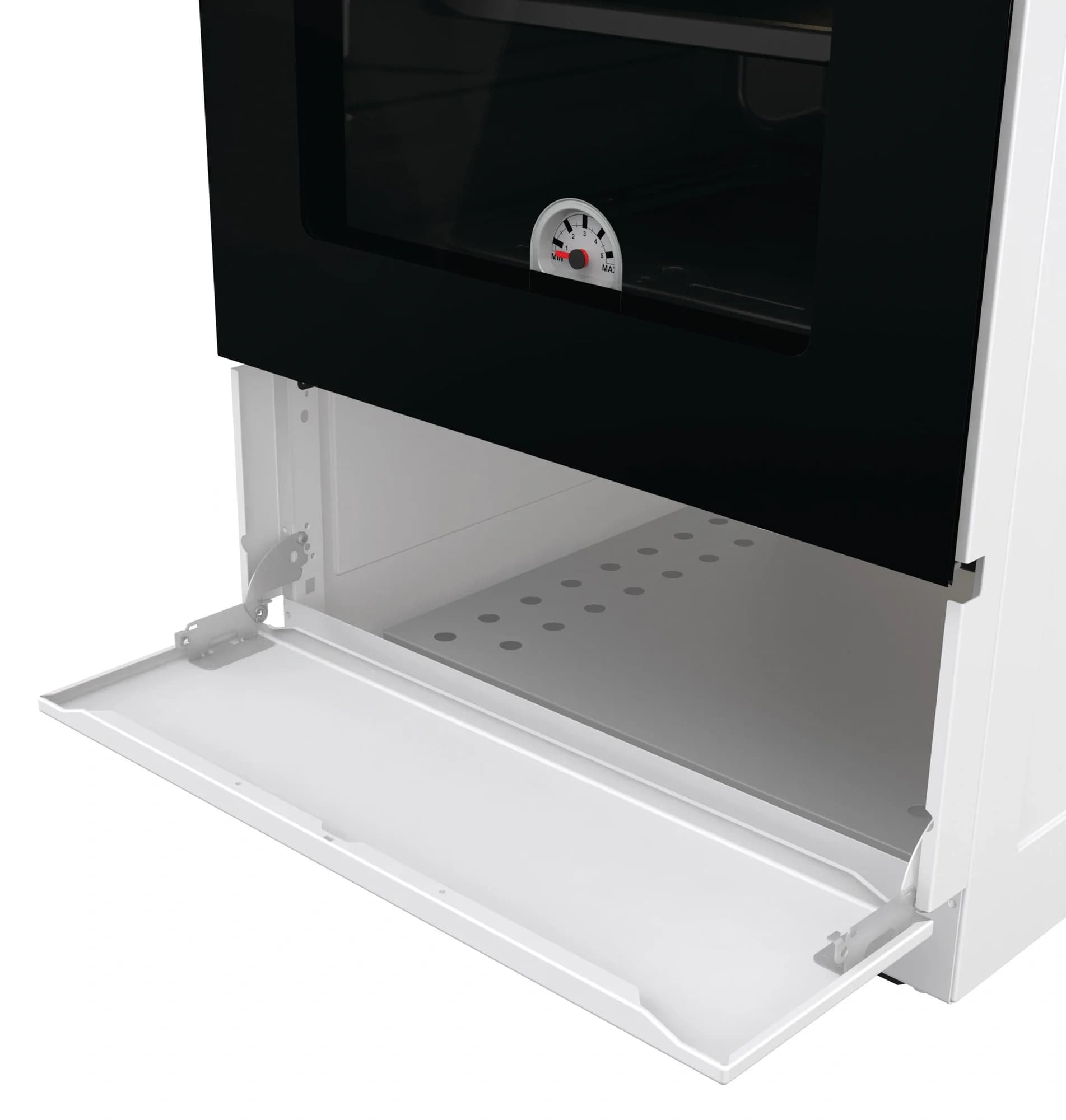 Плита Газовая Gorenje GG5A12WH белый (без крышки) реш.сталь