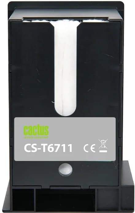 Бункер Cactus CS-T6711 (C13T671100 емкость для отработанных чернил) для Epson WorkForce WF-3620DWF/ WF-3640DTWF/WF-7110DTW