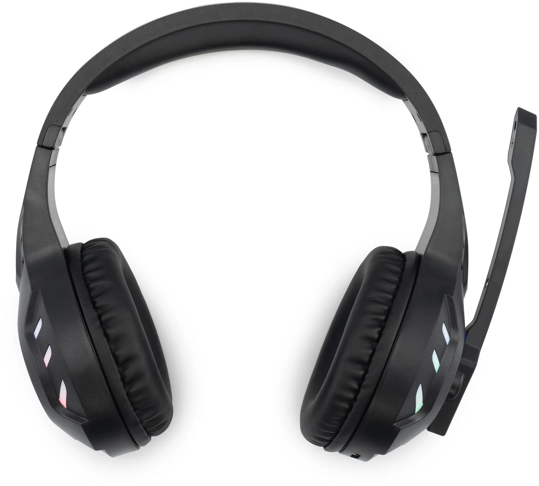 Гарнитура Oklick HS-L420G чёрный, беспроводная + проводная, Bluetooth, до 30 ч, подсветка