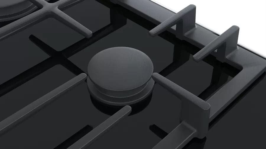 Bosch PRY6A6B70Q Газовая варочная поверхность, черный