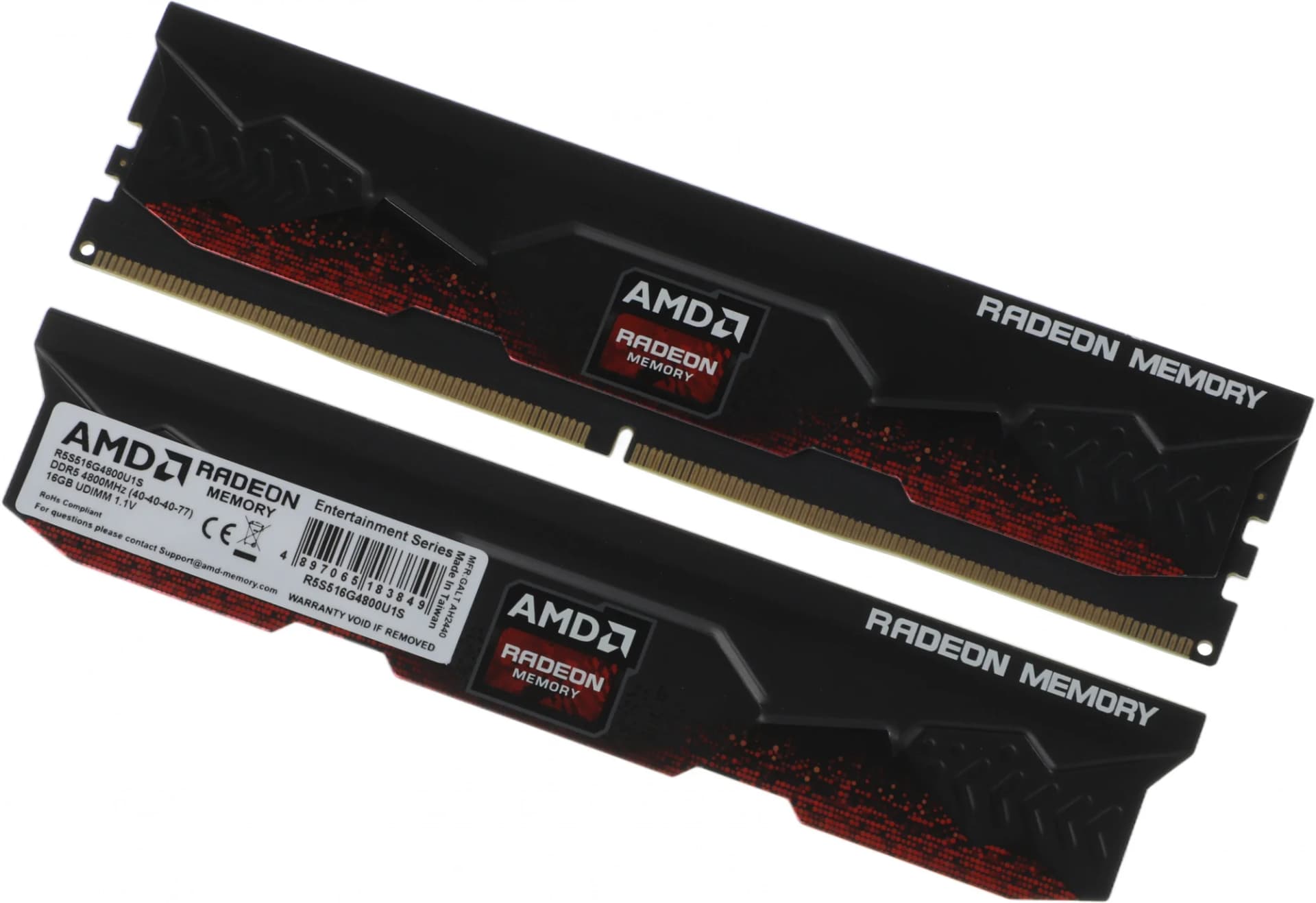 AMD DDR5 UDIMM 16GB 4800 MT/s R5S516G4800U1S