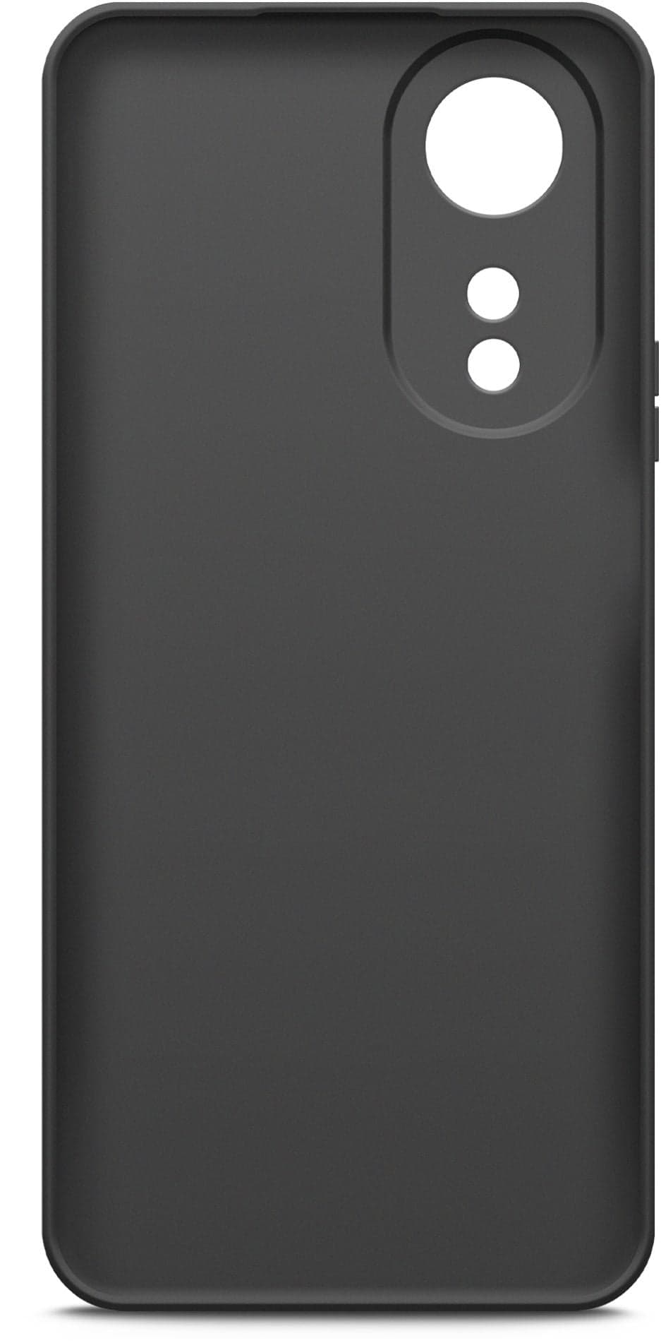Чехол (клип-кейс) BoraSCO для Oppo A58 4G Silicone Case черный