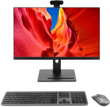 Моноблок Digma Pro Vision 23.8" Full HD i5 12450H (2) 16Gb SSD512Gb UHDG CR Windows 11 Pro Eth WiFi BT 90W клавиатура мышь Cam черный 1920x1080