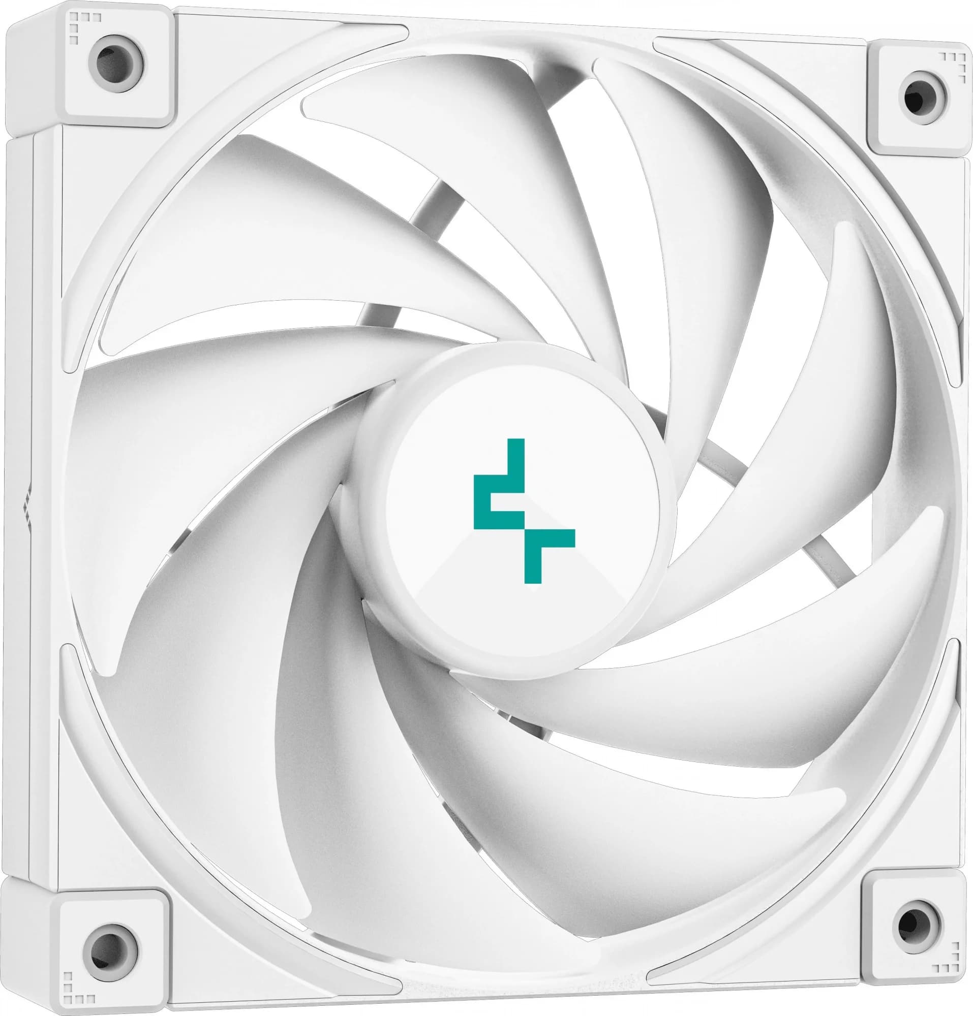 Устройство охлаждения(кулер) Deepcool AK400 Digital ARGB Soc-AM5/AM4/1200/1700/1851 белый 4-pin 28dB Al+Cu LCD 220W 695gr Ret (R-AK400-WHADMN-G)