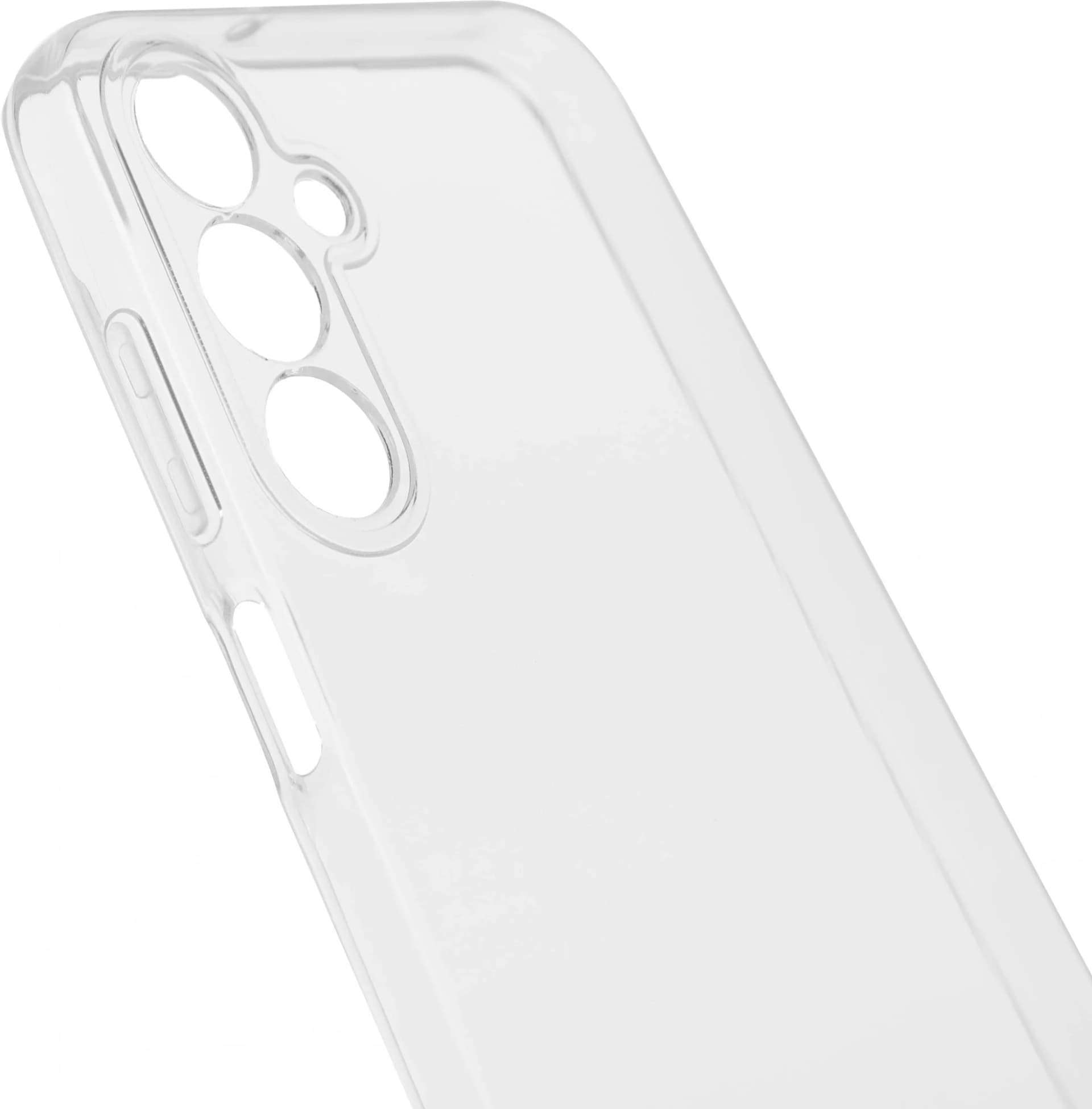 Чехол (клип-кейс) BoraSCO для Samsung Galaxy A25 Silicone Case прозрачный