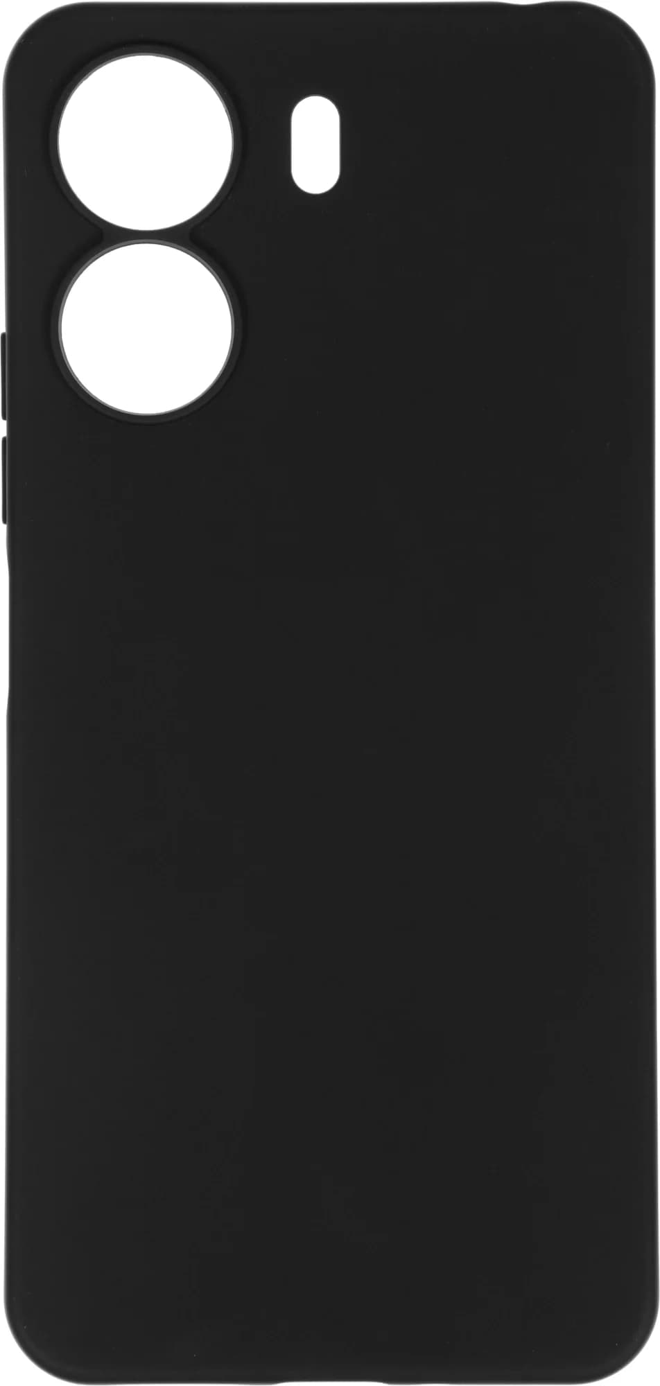 Чехол (клип-кейс) BoraSCO для Xiaomi Redmi 13C Silicone Case черный