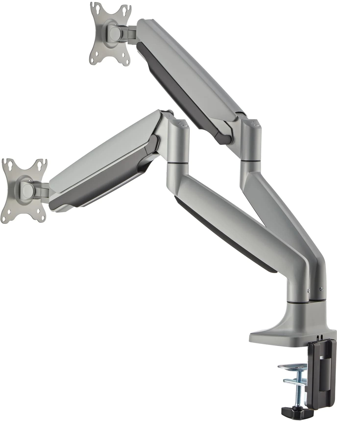 Кронштейн для мониторов ЖК Digma D-MM302D серый 17"-35" макс.15кг крепление к столешнице поворот и наклон